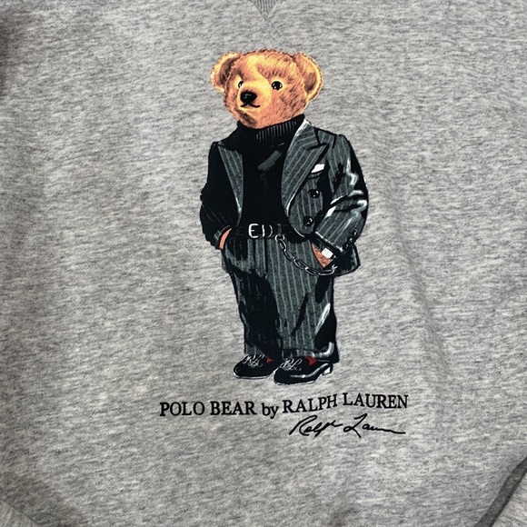 Men’s Polo Crewneck Sweatshirt - Picture 3 of 3